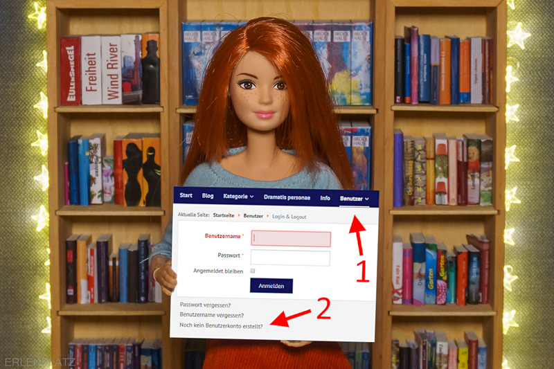 Registrierung im Barbie Blog 'Erlenplatz'