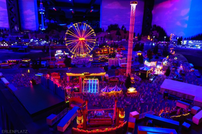 Im Miniatur Wunderland ist nicht immer Tag